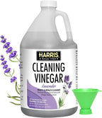 HARRIS Cleaning Vinegar All Purpose Household Surface Cleaner, 128oz (Lavender) with Easy Fill Funnel