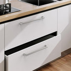 10 Pack Brushed Satin Nickel Cabinet Pulls 8.8 Inch Kitchen Cabinet Handles Cabinet Hardware Kitchen Handles for Cabinets Cupboard Handles Nickel Dresser Pulls Drawer Handle