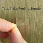 Double Sided Adhesive Putty with Pull Tabs, 100 Clear Dots 0.39'' * 0.79'' Removable Sticky Tack, Waterproof Poster Putty Glue Dot for Party Decoration Picture