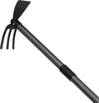 Multi-Purpose Garden Hoe Tool – Heavy Duty Adjustable (16"-30") with Ergonomic Handle, Anti-Rust Coated Steel, for Weeding, Digging, Cultivating – Lawn, Farm, Outdoor Use