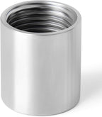 TAISHER 10PCS 304 Stainless Steel Cast Pipe Fitting, Coupling, 3/8" x 3/8" NPT Female Threaded