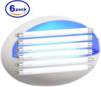 6 Pack UVA-BL T5 6W 32050 F6T5/BL Replacement Bulb Fluorescent Light Tube 6 watt for DynaTrap DT2000XL,DT2000XLP and DT3012, 9 Inches