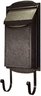 Special Lite Contemporary Vertical Wall Mount Mailbox - Oil Rubbed Bronze Aluminum Mailbox for Wall Mount - SVC-1002-ORB