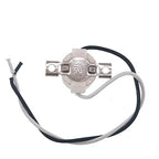 E11 Mini Candelabra Ceramic Screw Lamp Holder Base Socket,2-Pack Can Halogen Socket,E11 Lampholder with 8inch Leads 1000W,250V (with Two Hole Mount,Side Wired)