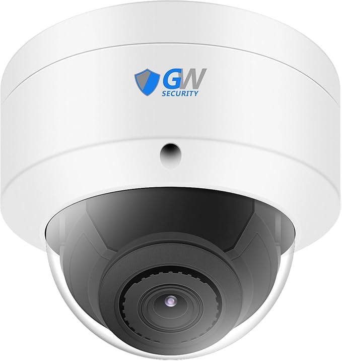 GW Security 16 Channel 12MP NVR UltraHD 4K Human/Vehicle Detection PoE Security Camera System with 12 x 8MP IP Microphone 135° FoV AI Dome Camera, 100ft Night Vision, Waterproof Surveillance Camera