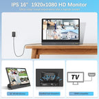 【All-in-One Security System】 4K 2160P Outdoor Wired Security Camera System, Home Video Surveillance & Security Cameras Systems