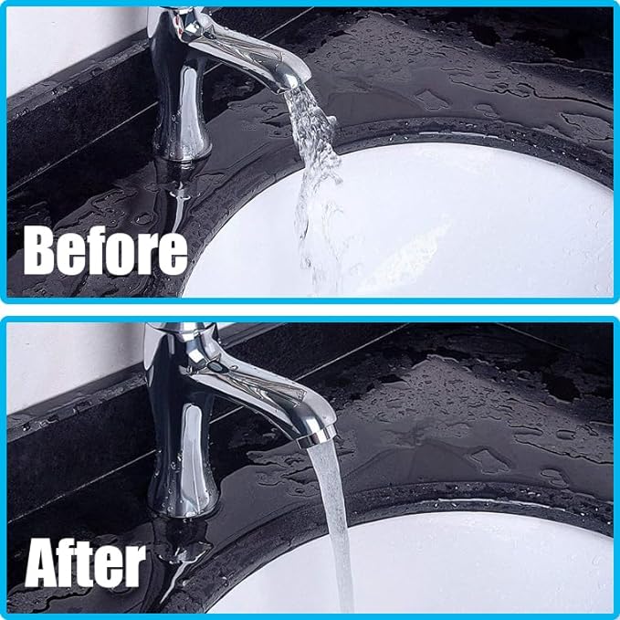 Faucet Aerator, 2.2GPM Flow Restrictor Plug-In Faucet Aerator Replacement Parts for Bathroom or Kitchen (blue 20 Pcs)