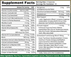 Lyvv Men's Multivitamin, Comprehensive Blend of Essential Vitamins and Minerals, 60 Capsules