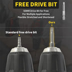 Wood Screws 4 Inch, FIXLINK Deck Screws #10 x 4, 105 PCS, Epoxy Coated, T25 Star Bit Above 1500 Hour Salt Spray Coating Outdoor Decking Screws Excellent Rust Resistant for Wood Fence, Tan