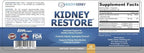 Kidney Restore Kidney Cleanse and Kidney Health Supplement to Support Normal Kidney Function, Vitamins for Kidney Health 60 caps - 2 Pack