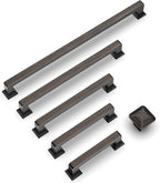 10 Pack 6.25 Inch Oil Rubbed Bronze Cabinet Pulls - Kitchen Cabinet Hardware With Handles for Cabinets and Cupboards