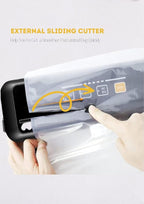 MEGAWISE 202309 Updated Model B w/ 4 Food Type/3 Bag Type Selection Food Vacuum Sealer Builtin Cutter for Fresh Saver of all food types moist, dry cold