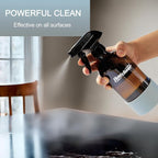 Multi-Surface Cleaner Kits-2 Pack Reusable Spray Bottles & 4 Pack All Purpose Cleaner Refills Tablet, 4 x 16.9 Fl oz Bottles of Spray Cleaner Lemon and Lavender Scent