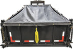 Buyers Products DTR8018 Aluminum Tarp System with Mesh Tarp, 8 x 18 Feet, Dump Body Tarp Kit, Dump Trailer Accessories, Dump Body Accessories