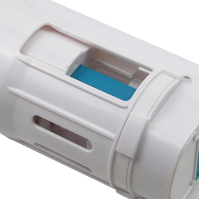 T Tulead Toilet Flush Valve Dual Flush Valve Toilet Repair Kit Toilet Tank Parts 8.27" Height, 2.3-Inch Drain Hole, Fit for 2-Piece Toilet (Not for One Piece Toilet)