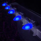Abeja 25 Pack Blue Replacement C9 Bulbs, Fits C9/E17 Base, Outdoor String Lights, Candle Lamps, Night Lights
