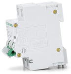 12V-110V DC Miniature Circuit Breaker, 125 Amp 2 Pole Battery Breaker Protector for Solar PV System and RV, Thermal Magnetic Trip, DIN Rail Mount, High Current DC Disconnect Switch MCB 2P B125