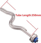 DERNORD 1.5" Inch (OD50.5mm) Tri-clamp Ripple Heating Element Electric Immersion Water Heater 5500W 240V