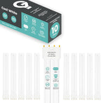 GoodBulb PLL40/841 40W 22.5" Twin Tube Compact Fluorescent Light Bulb 4-pin 2G11 Base 4100K Cool White 2800 Lumen 36000 Hour Long Life Biax Pack of 10