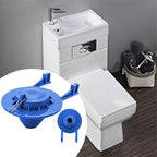 2-inch Universal Toilet Flapper, Rubber Seal Toilet Flapper Replacement Kit for Toilet Tank Compatible with American Standard, Kohler, Gerber, Toto Toilet 2 Pack (Blue)
