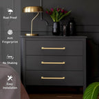 10 Pack 7.5"(192mm) Champagne Bronze Cabinet Pulls Kitchen Cabinet Drawer Handles Champagne Hardware for Cabinets Cupboard