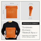 NACH Wall Mount Mailboxes for Outside, 11x4.5x12.5 in Terracotta Mail Boxes for House Outside, Waterproof Mailbox - Vicki-Style Mail Box