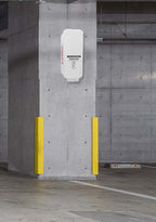 PRO&Family Fire Extinguisher Cabinet (White, Plastic, Wall Mount, 10 Pounds, Rx350)