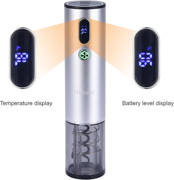 Electric Wine Opener with Wine Accessories -Rechargeable Wine Bottle Opener Set with Base, Wine Aerator, Foil Cutter and Wine Stoppers- Perfect Wine Gifts for Wine Lovers