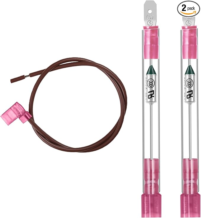 2 PCS RV Water Heater Thermal Cutoff Kit - Replacement Parts Thermal Fuse - Compatible with Atwood 91447 93866 Models # GCH6-4E GCH6-6E G6A-7E G6A-8E GC6AA-9E GCH10A-2E G610-3E GH610-3E XT Series