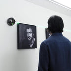 HOZO M-Cube02 Laser Level Tool with Vertical & Horizontal Green Line Lasers, 360° Rotating Base, Wall Mount Laser Level for Picture Hanging, Renovation & DIY, 5kg Level Stand, Rechargeable