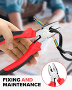 24pcs Home DIY Tool Kit for Household, Office & Garage - General Repair Small Hand Tool Set with Storage Case