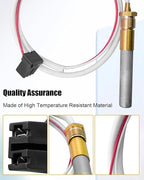 LP Thermopile Senor Part Fit for Rheem Ruud Richmond Water Heater Replace SP20824 SP20754 SP21058 SP20800 SP21059 AM46743, Over 750mV Pilot Burner Kit Parts