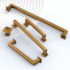 10 Pack 5"(128mm) Vintage Antique Brass Cabinet Pulls Kitchen Cabinet Handles Drawer Pulls Cupboard Hardware for Cabinets CK0078