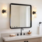 Alabaster Wall Sconce 14in Antique Brass Sconces Wall Lighting, Imported Alabaster Modern Marble Bathroom Vanity Sconces, Black Sconce Wall Decor, For Bedroom Living Room Staircases Hallway Foyer