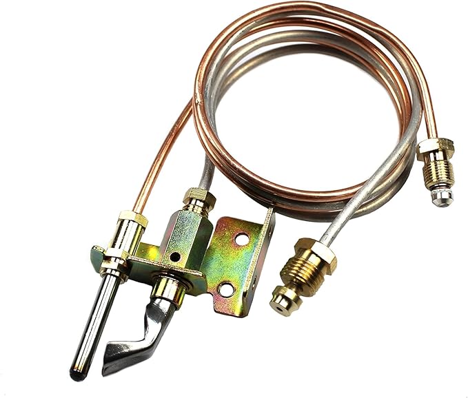 Natural Gas Water Heater Pilot Assembely Includes Pilot Thermocouple and Tubing