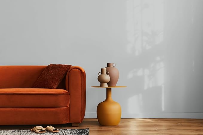 EVOLVE Paint & Primer: Environment-friendly, Low Sheen with One-coat Coverage for Interior & Exterior surfaces (Silver Gray, 1-Gallon)