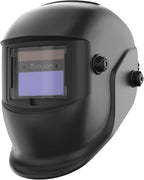 TOOLIOM Auto Darkening Welding Helmet True Color Solar Powered with Adjustable Shade 4/9-13 for TIG MIG Stick