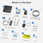 [Dual Lens+Human Tracking] Hiseeu 4K PoE Security Camera System, 4 Pcs 6MP PoE PTZ Cameras, 300°Pan 90°Tilt,Color Night Vision, Motion Detect,2 Way Audio,Smart Playback,0 Fee, 3TB HDD, 7/24 Record