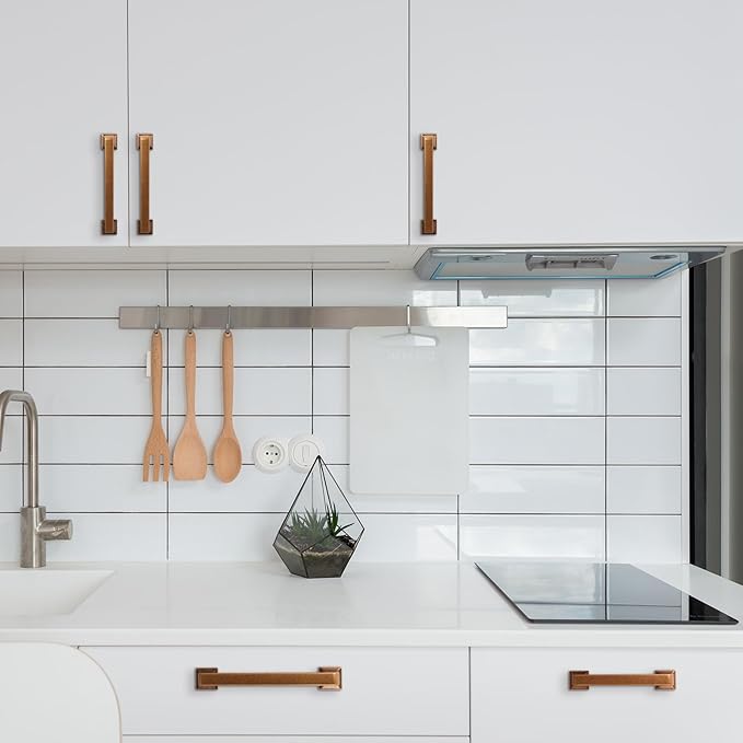 COTYKILEY 10 Pack 5Inch(128mm) Antique Brass Kitchen Cabinet Handles Cabinet Pulls Vintage Drawer Pulls Aged Gold Bronze Kitchen Cabinet Hardware Kitchen Handles Drawer Pulls Dresser Handles