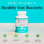 Premium Probiotics, 40 Billion CFU Probiotics for Digestive Health, Made with MAKTrek Bipass Technology, Women & Mens Probiotics for Gut Health, 60 Probiotic Capsules