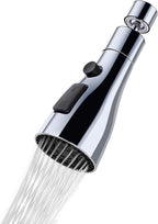 Replacement parts for taps Large angle 360 degree swivel Splash guard extensions For normal taps 3 patterns of splash guard sprayers (Silvery)