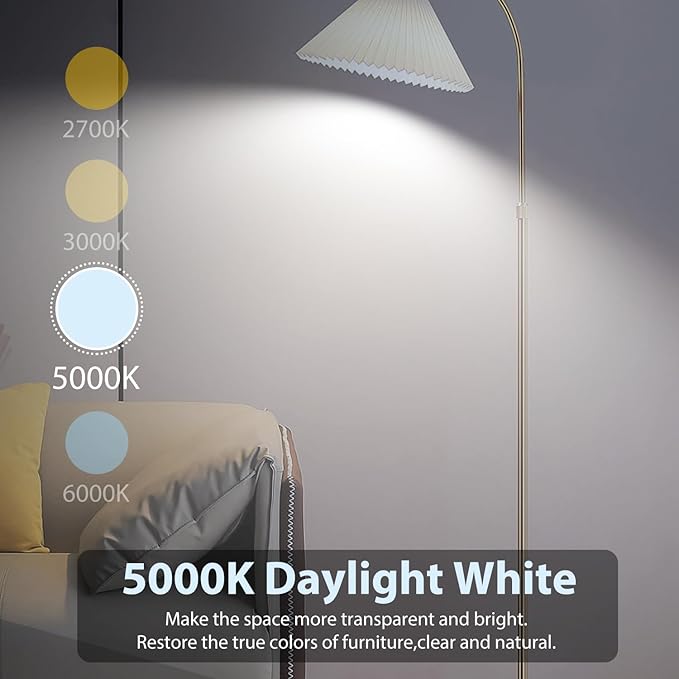 dalattin 24 Pack LED Bulbs Daylight White 5000K, 60 Watt Equivalent A19 Standard Bulbs, E26 Base, 800 LM, Efficient 9W Energy Saving, Non-Dimmable, 80+ CRI, 120V, UL Listed, for Living Room, Office