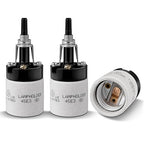 E26 Porcelain Lamp Socket with Rotary Knob Switch - High Temperature Resistance, UL Listed, 250V 250W for Safe Lighting Replacements (3 Pack)