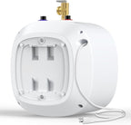 Electric Mini Tank Water Heater, 4-Gallon Instant Hot Water Heater, 120V 1440W, Rapid Heating, Easy to Install, Under Sink, Floor Mounted, Kitchen, Bathroom and RV
