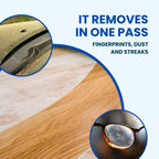 Supercloth® Premium Microfiber Cleaning Cloth for All-Purpose, Lasts Over 5 YEARS, Glasses Cleaning Cloth, Microfiber Cleaning Cloth for Cars, Magic Reusable Cloth Streak-Free 100% Made in Italy (2pk)