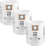 3 Pack Shop Vac 10-14 Gallon Bags. ALYYDBG Type F 90662 9066200 9066233, Type I 90672 9067200 9067233, VF2005, CMXZVBE3877, CMXZVBE38768 Disposable Dust Bags