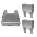 25 Amp Maxi Blade Circuit Breaker Fuse, Auto Reset, for Automotive, Marine, Truck (25A, 3 Pack)