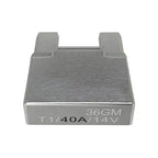 40 Amp Maxi Blade Circuit Breaker Fuse, Auto Reset, for Automotive, Marine, Truck (40A, 1 Pack)