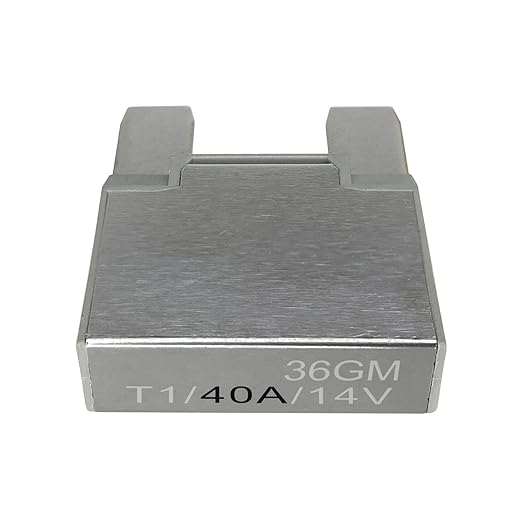 40 Amp Maxi Blade Circuit Breaker Fuse, Auto Reset, for Automotive, Marine, Truck (40A, 1 Pack)