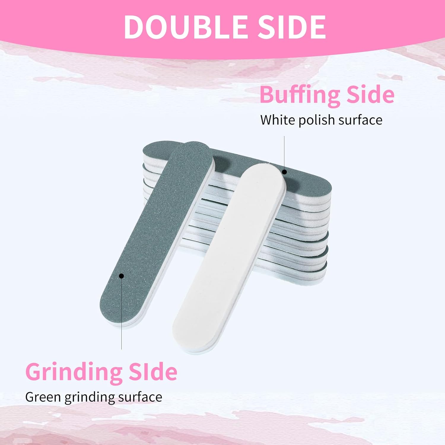 20 PCS Silver Polish Sticks, 3.54" Long Double-Sided Sanding Sticks Scratch Remover Polishing Cleaning Buffing Bars for Gold, Rose Gold, Copper, Alloy, Brass and Other Jewelry, Watches, Phone Screen